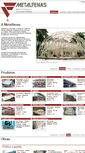 Mobile Screenshot of metalfenas.com.br